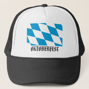 "Oktoberfest" Bavaria Flag Trucker Hat