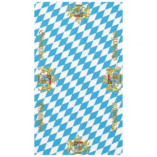 Oktoberfest Bavaria Munich Germany Tablecloth (Front)