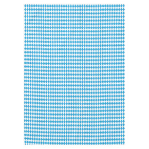 Oktoberfest Bavarian Blue and White Small Diagonal Tablecloth