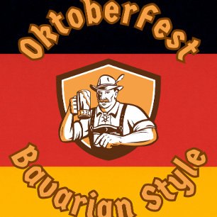 Oktoberfest Bavarian Stlye T-Shirt