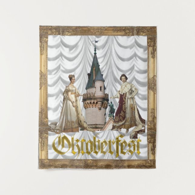 Oktoberfest Bavarian Tapestry (Front)