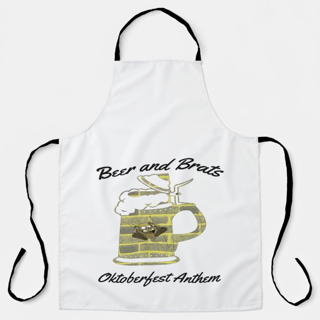 OKTOBERFEST: BEER AND BRATS APRON (Front)