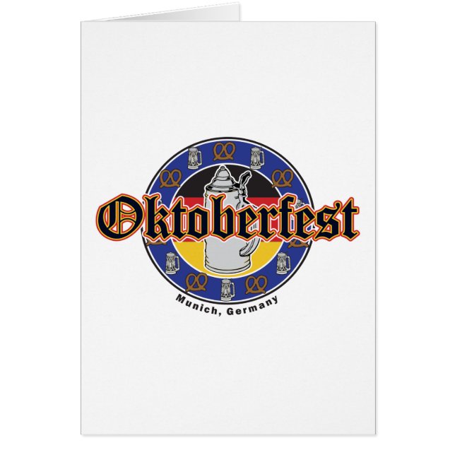 Oktoberfest Beer and Pretzels (Front)