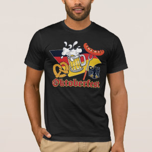 Oktoberfest Beer and Pretzels T-Shirt