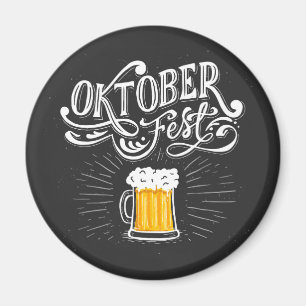 Oktoberfest Beer Bavarian Folk Festival Magnet