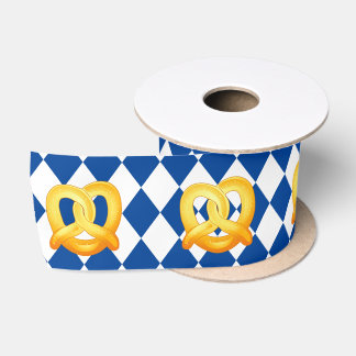 OKTOBERFEST beer Fest traditional German pretzels Satin Ribbon