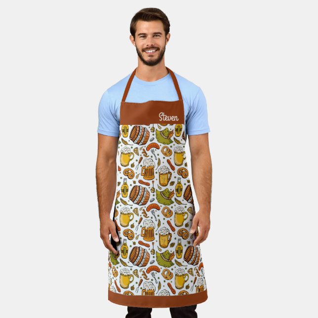Oktoberfest Beer Festival Apron (Worn)