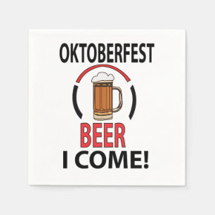 Oktoberfest Beer Festival Party Napkin