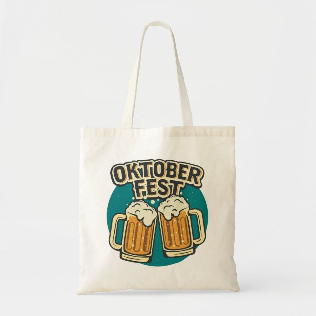 Oktoberfest Beer Festival Tote Bag (Front)