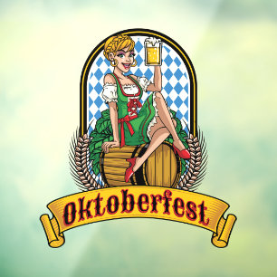 Oktoberfest Beer Keg Maid