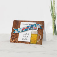 Oktoberfest Beer Lovers Funny birthday retirement