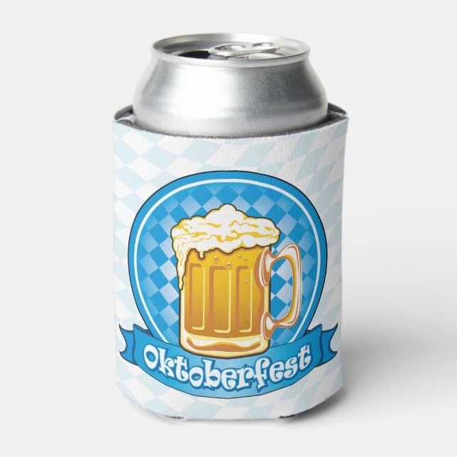 Oktoberfest Beer Mug Can Cooler (Can Front)
