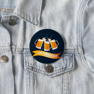 Oktoberfest Beer Steins Celebration Party 7.5 Cm Round Badge