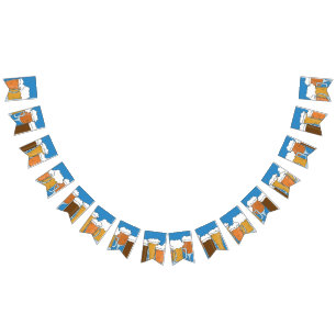 Oktoberfest Beerfest. Beer Collection. Bunting