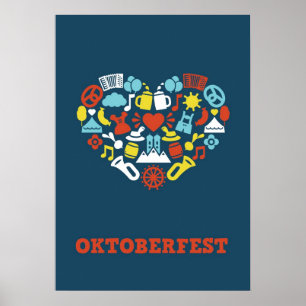 Oktoberfest (Blue) Print