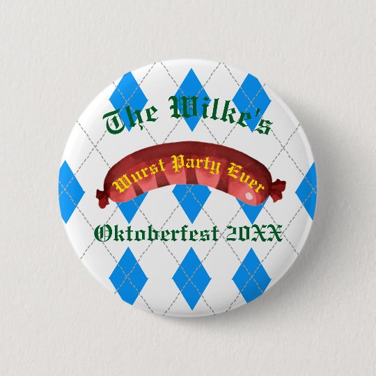 Oktoberfest Buttons - Wurst Party Ever