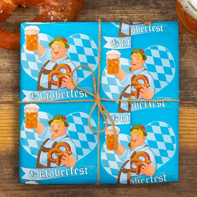Oktoberfest Celebration Wrapping Paper (Creator Uploaded)