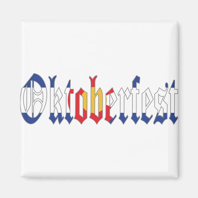 Oktoberfest Colorado Magnet (Front)