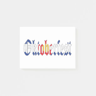 Oktoberfest Colorado Post-it Notes