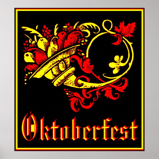 Oktoberfest Cornucopia Poster (Front)