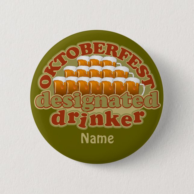 OKTOBERFEST custom button (Front)