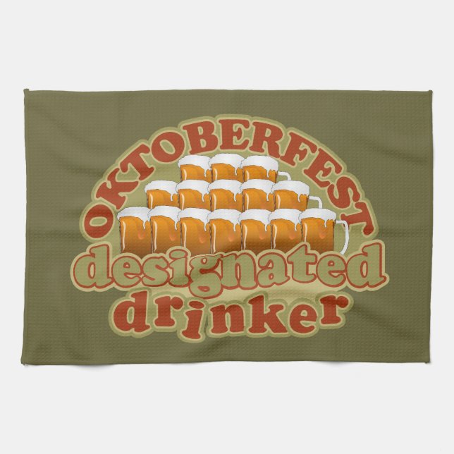 OKTOBERFEST custom kitchen towels (Horizontal)