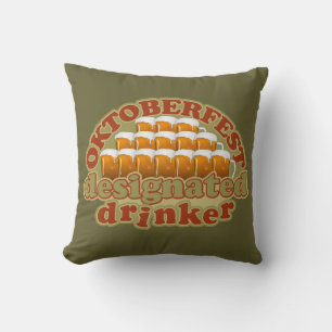 OKTOBERFEST custom throw pillow