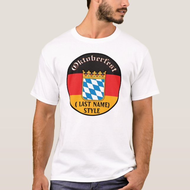 Oktoberfest Customisable T-Shirt (Front)