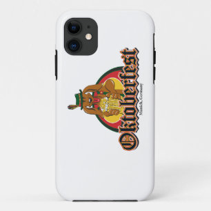 Oktoberfest Dachshund Beer iPhone 11 Case