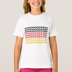 Oktoberfest Dachshund Flag T-Shirt