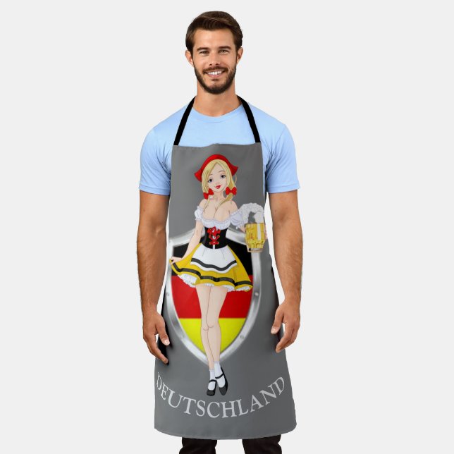 Oktoberfest Deutschland Germany Apron (Worn)
