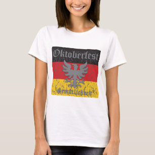 Oktoberfest Distressed Flag T-Shirt