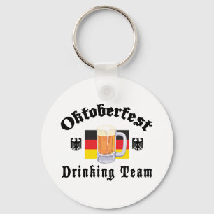 Oktoberfest Drinking Team Key Ring