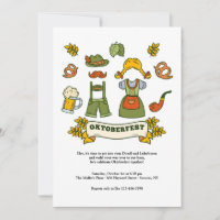 Oktoberfest Elements Invitation