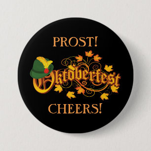 Oktoberfest Fall Button