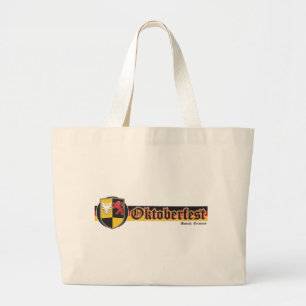 Oktoberfest-Fest-Banner Large Tote Bag