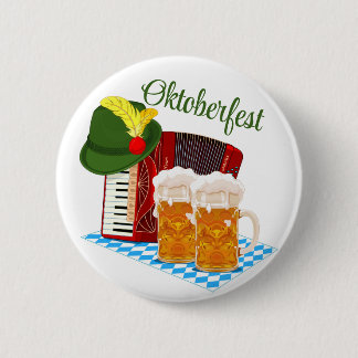 Oktoberfest Festival  6 Cm Round Badge