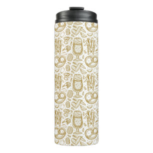 Oktoberfest Food Menu Thermal Tumbler