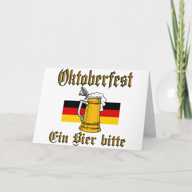 Oktoberfest Gear Card (Front)