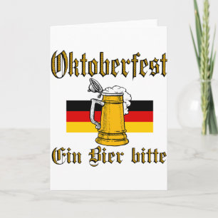 Oktoberfest Gear Card
