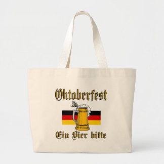 Oktoberfest Gear Large Tote Bag