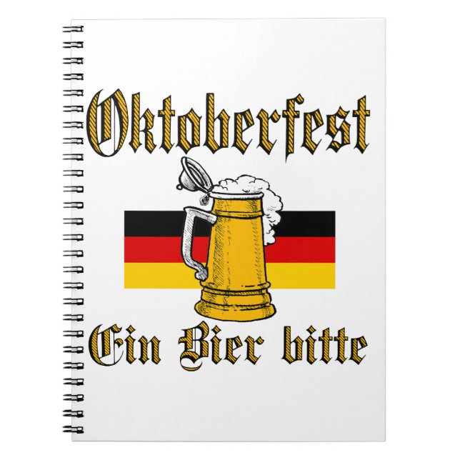 Oktoberfest Gear Notebook (Front)