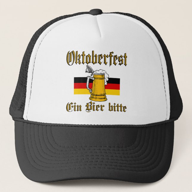 Oktoberfest Gear Trucker Hat (Front)