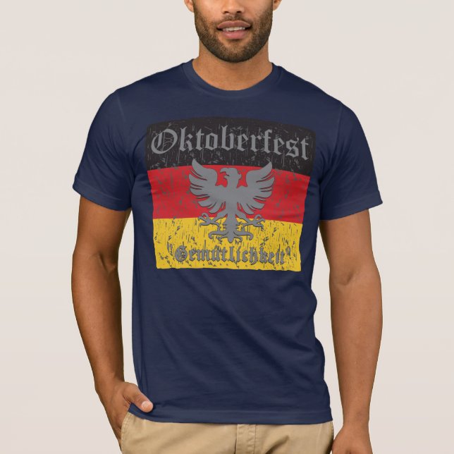 Oktoberfest Gemutlichkeit T-Shirt (Front)