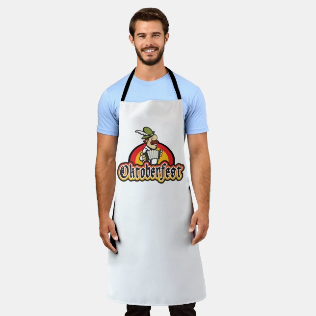 Oktoberfest German Accordion Player Apron (Worn)