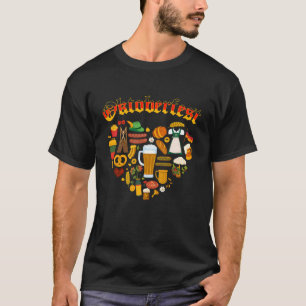 Oktoberfest German Bavarian Women Beer Fest Costum T-Shirt