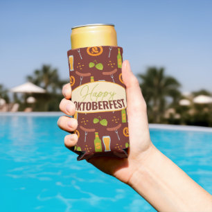 Oktoberfest German Beer Festival Seltzer Can Cooler