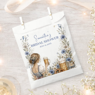 Oktoberfest German Beer Pretzel Bridal Shower Favour Bag