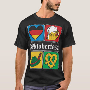 Oktoberfest German Icons T-Shirt