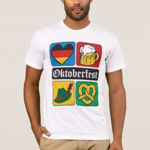 Oktoberfest German Icons T-Shirt